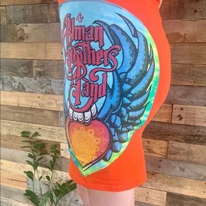 Allman Brothers Band Upcycled Mini Dress